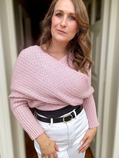 Crochet Sweater Scarf / Crochet scarf with sleeves / crochet wrap / Instant Download PDF Crochet Pattern Adult Sizes XS - 5XL